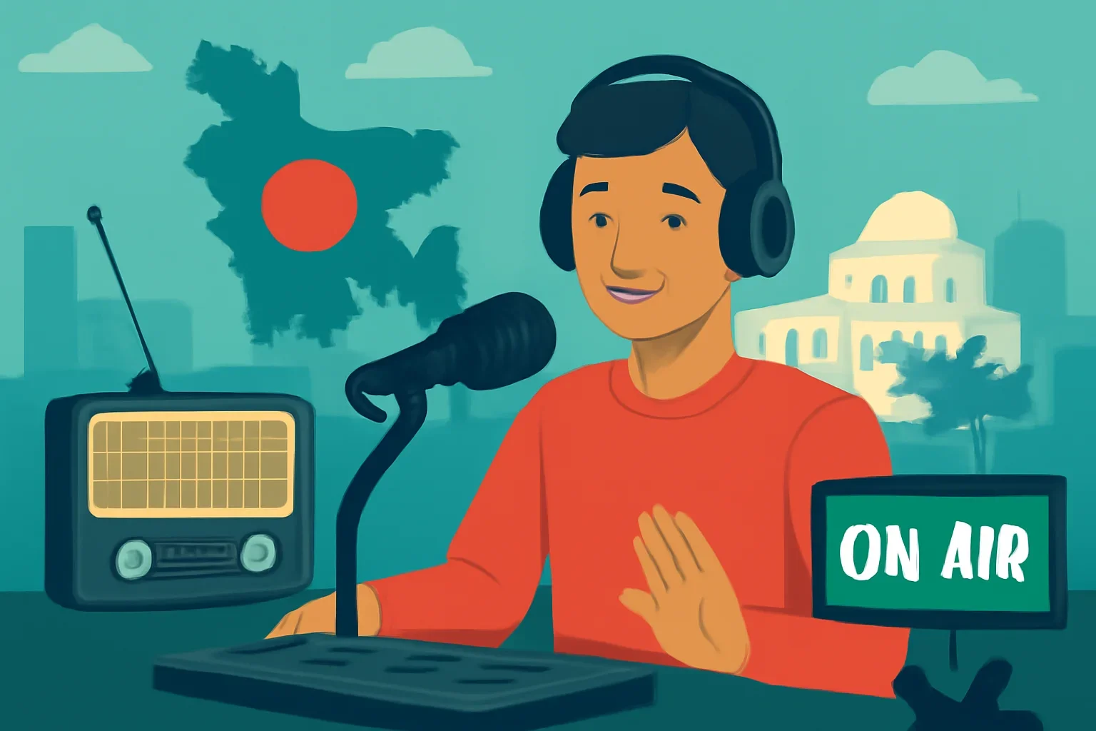 Editorial visual for about radio dhaka on Radio Dhaka