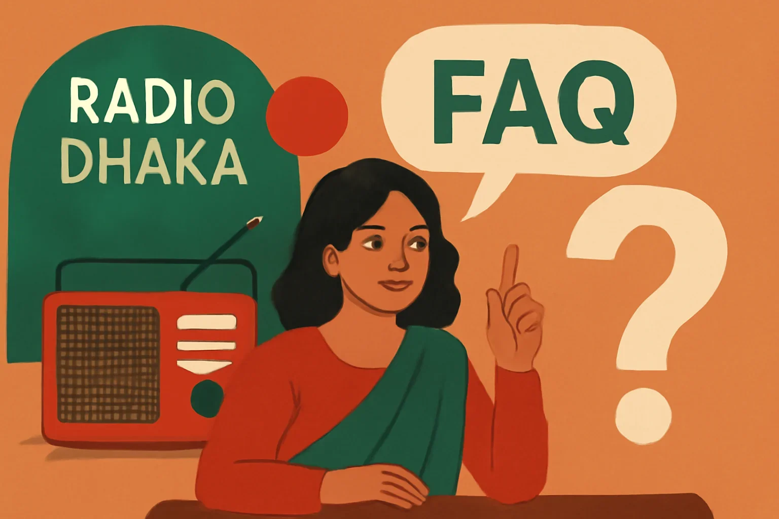 FAQ hero image for Radio Dhaka