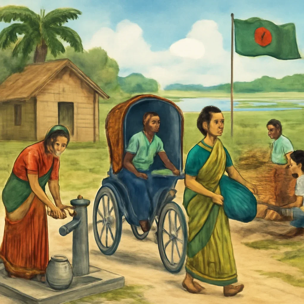 Features topic illustration with relevant visual detail