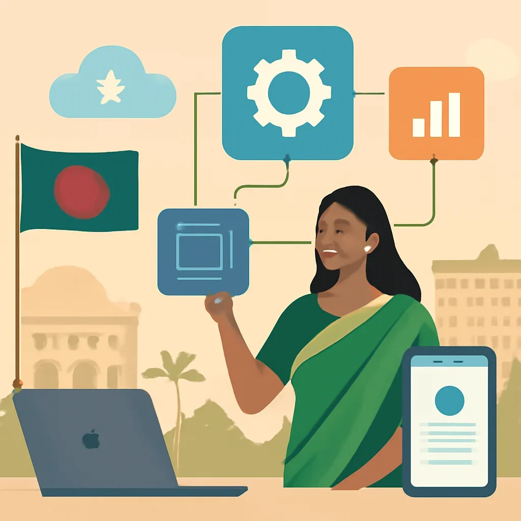 Integrations topic illustration with relevant visual detail
