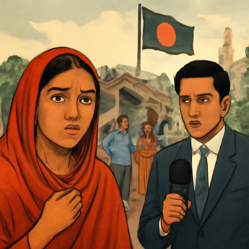 Bangladesh News topic illustration with relevant visual detail