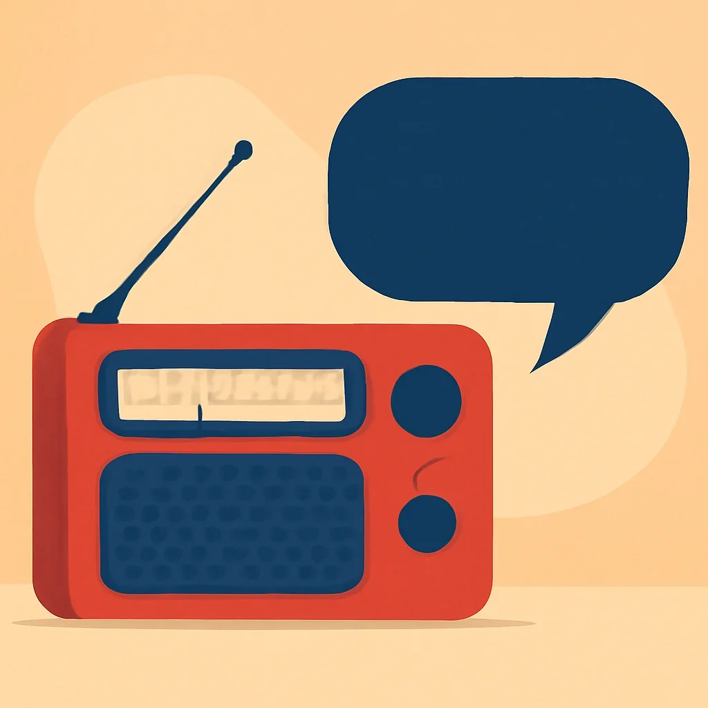Radio closing illustration for Radio Dhaka