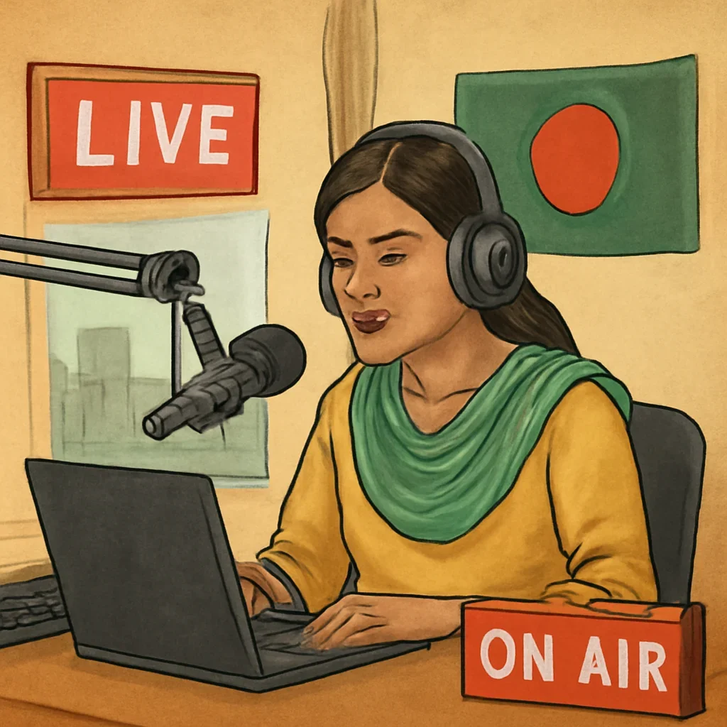 Listen Live topic illustration with relevant visual detail