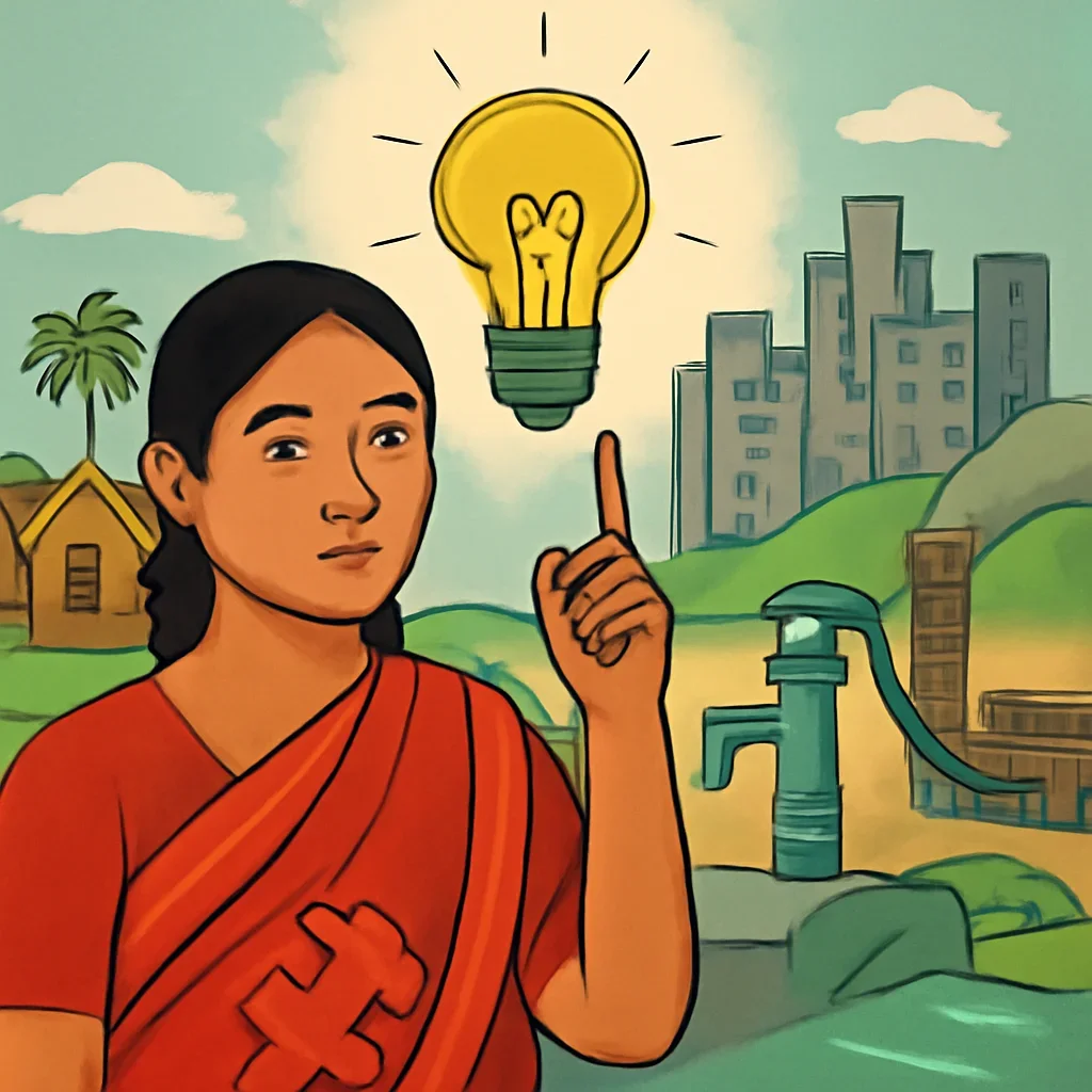 Solutions topic illustration with relevant visual detail