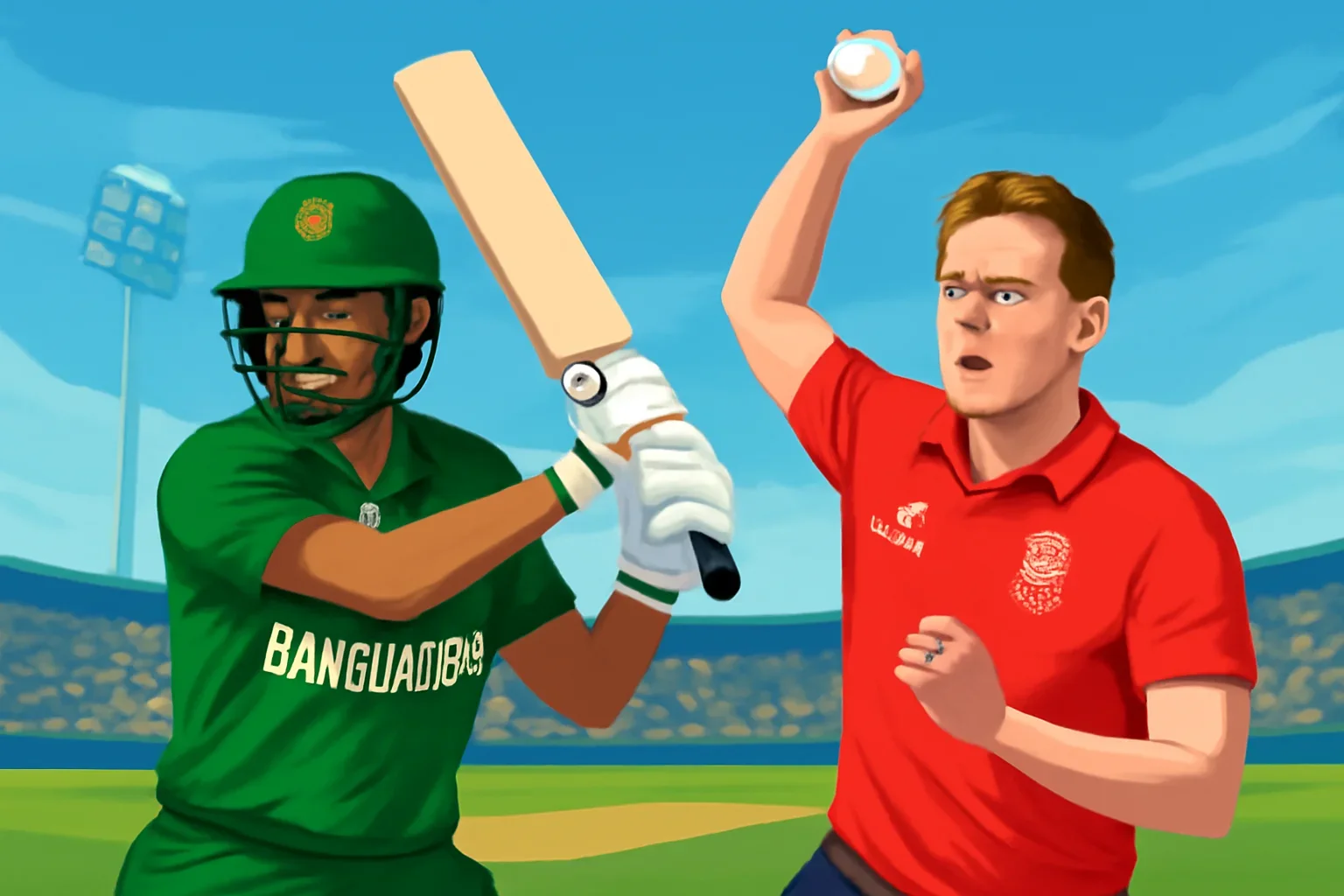 Bangladesh vs England Cricket hero image for Radio Dhaka