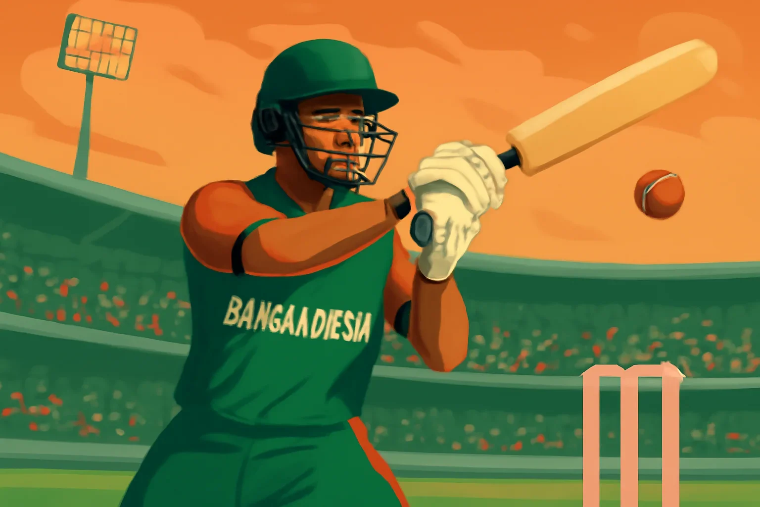 Cricket hero image for Radio Dhaka